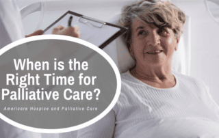 When is the right time for palliative care?